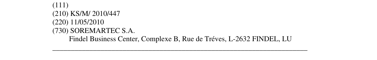 The entry of the trademark KINDER PINGUÍ in the bulletin