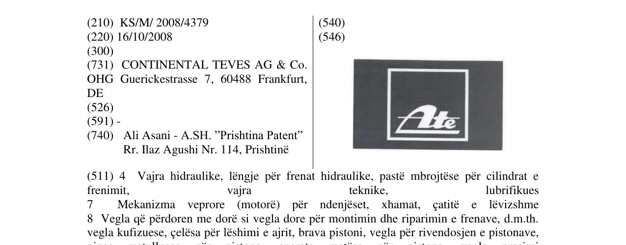 Zëri i markës ATE në buletin