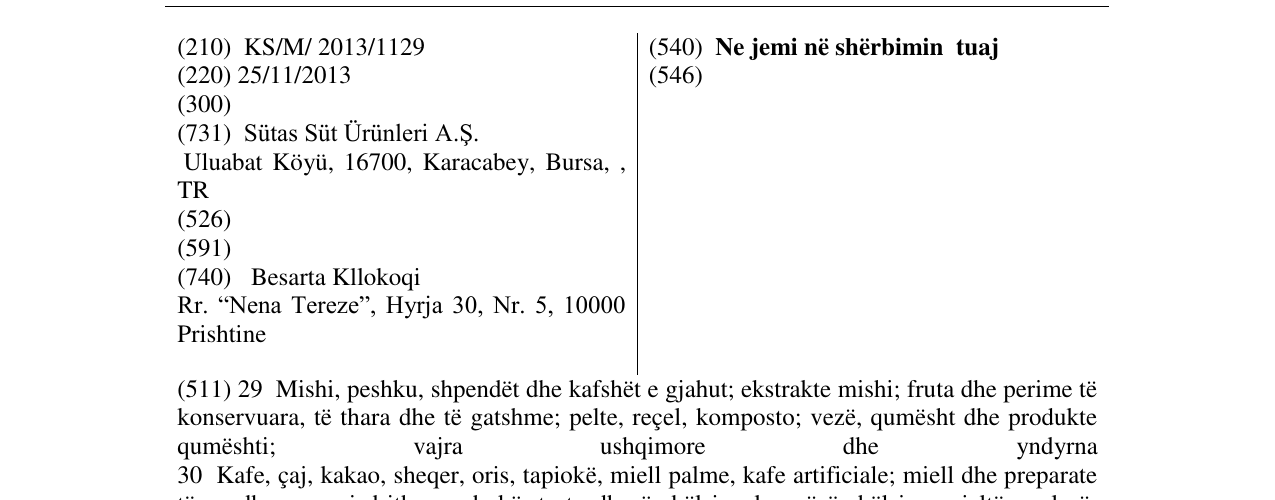 Zëri i markës Ne jemi në shërbimin tuaj në buletin