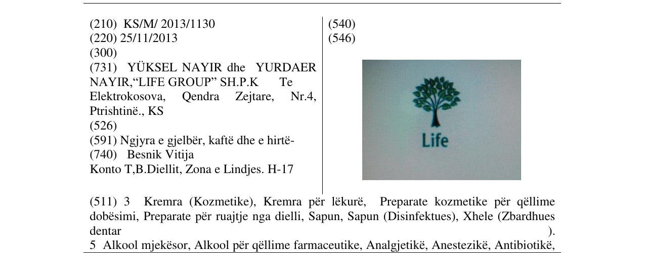 Zëri i markës Life në buletin
