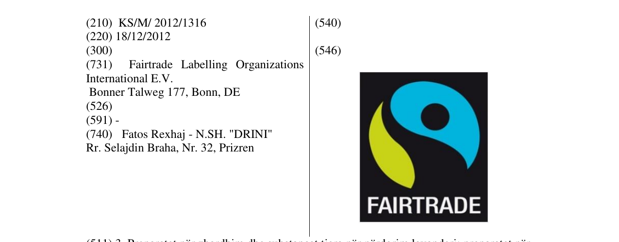 Zëri i markës FAIRTRADE në buletin