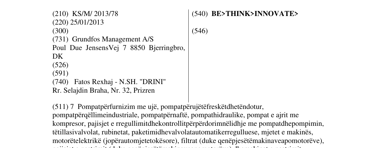 Zëri i markës BE>THINK>INNOVATE> në buletin