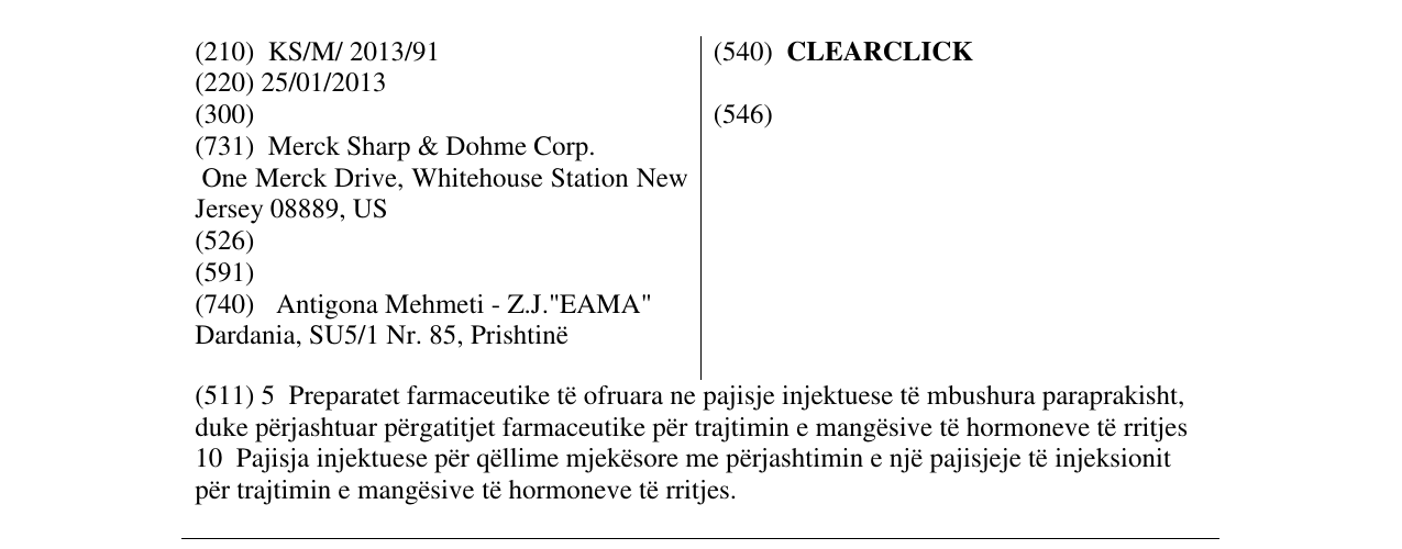 Zëri i markës CLEARCLICK në buletin