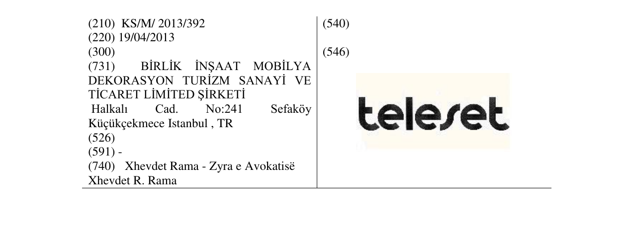 Zëri i markës teleset në buletin