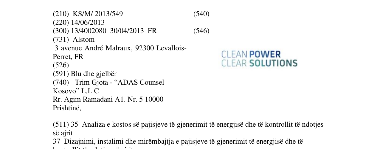 Zëri i markës CLEAN POWER CLEAR SOLUTIONS në buletin