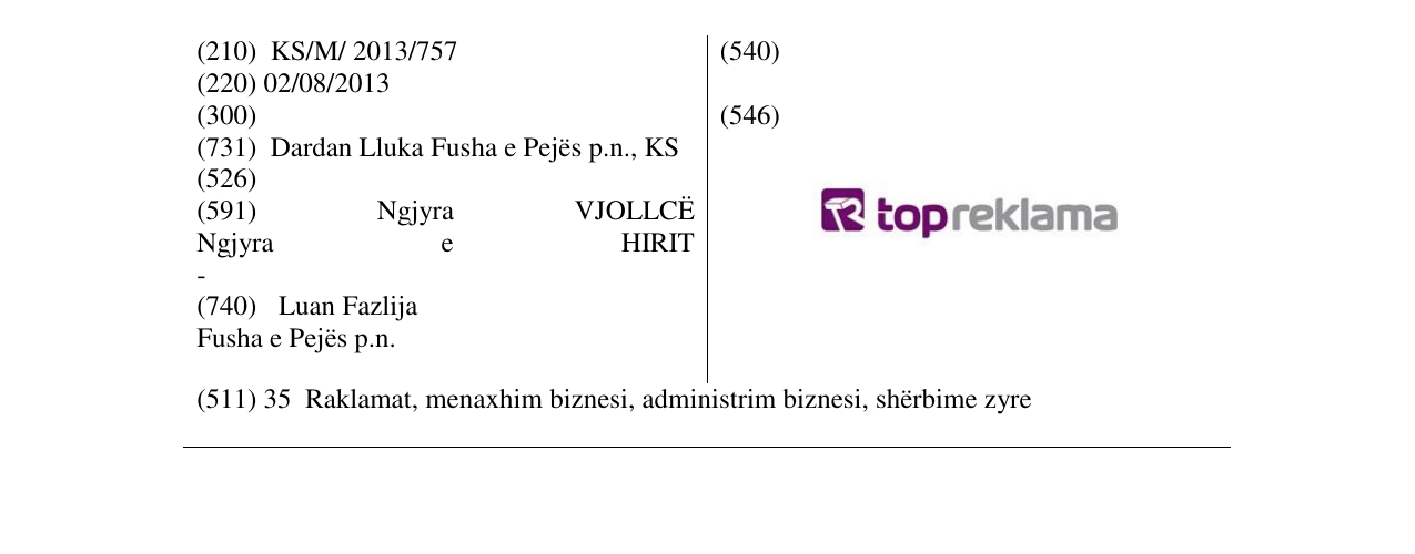 Zëri i markës topreklama në buletin