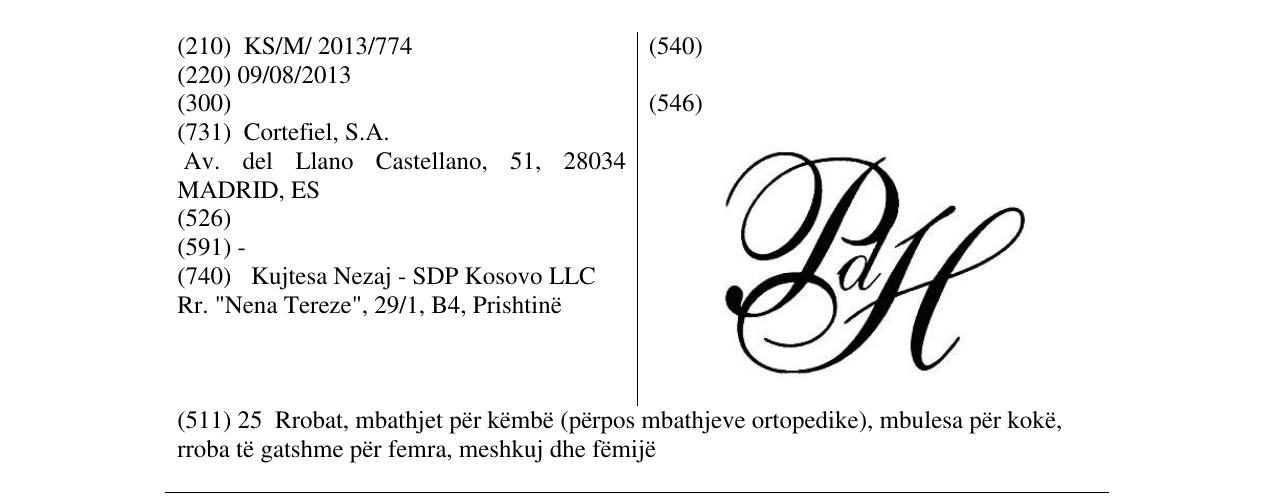 Zëri i markës PdH në buletin