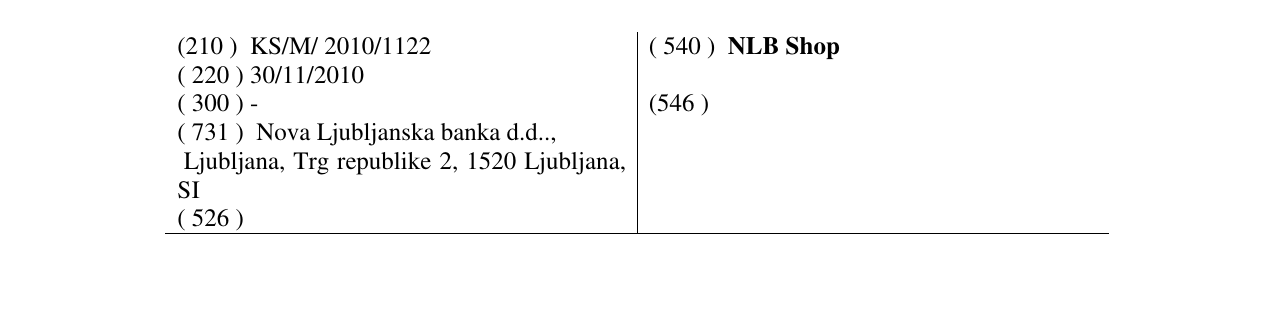 Zëri i markës NLB Shop në buletin