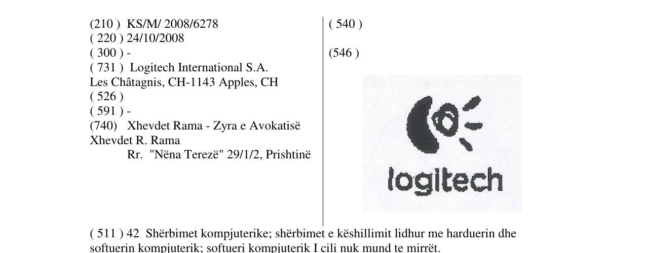 Zëri i markës logitech në buletin
