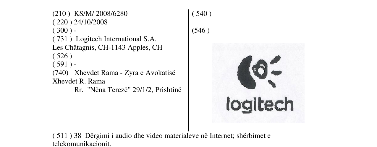 Zëri i markës logitech në buletin