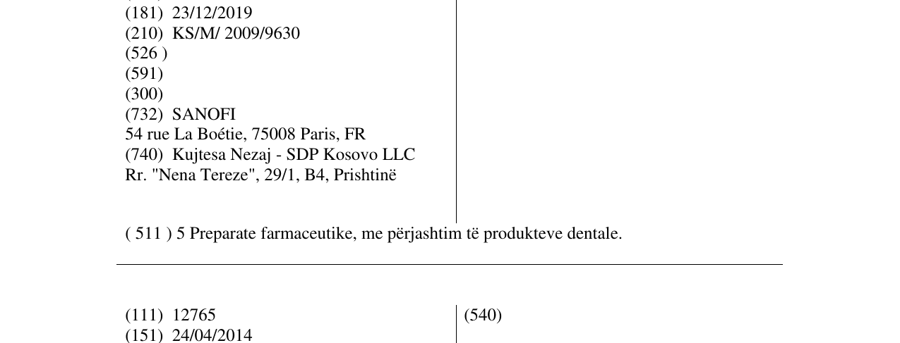 Zëri i markës SAVINEO në buletin