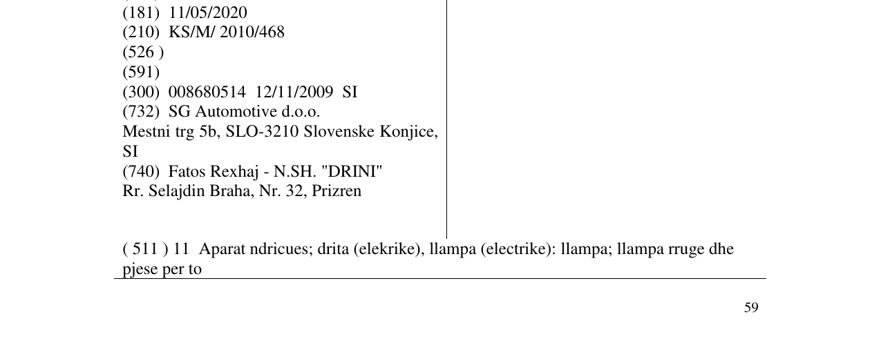 Zëri i markës LSL në buletin