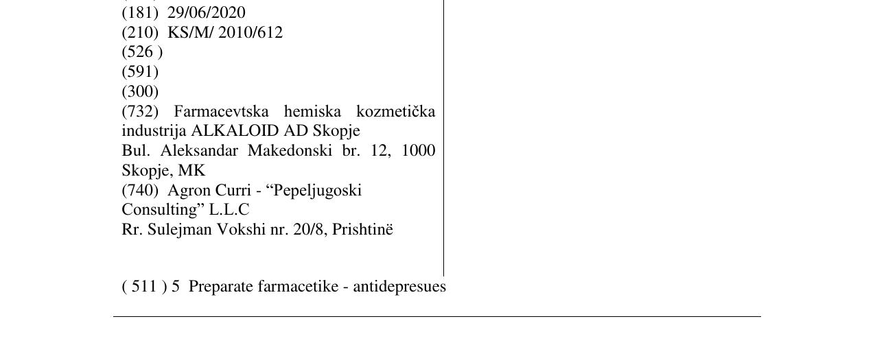 Zëri i markës ELORYQA në buletin