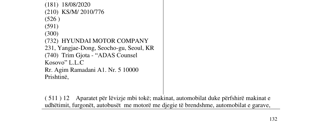 Zëri i markës HYUNDAI ione në buletin