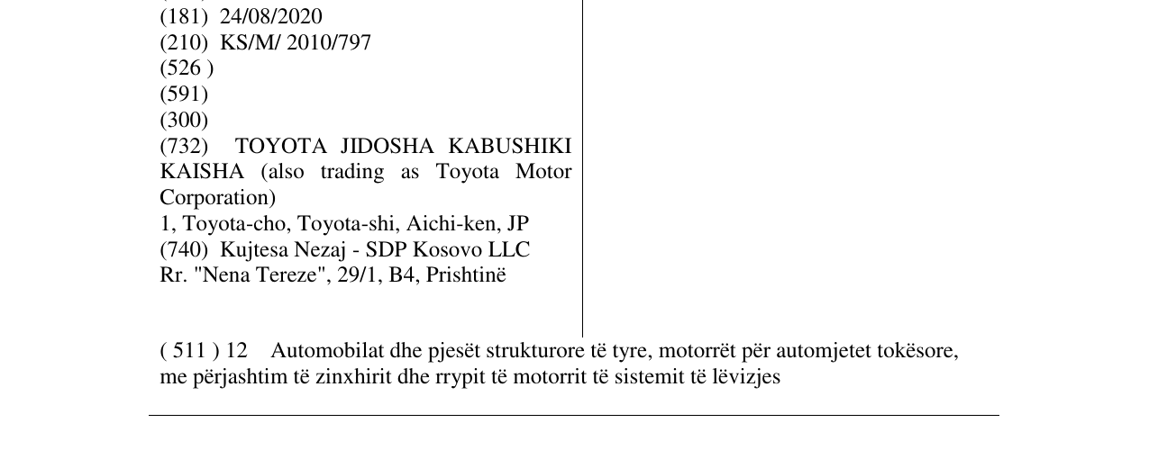 Zëri i markës HYBRID SYNERGY DRIVE në buletin