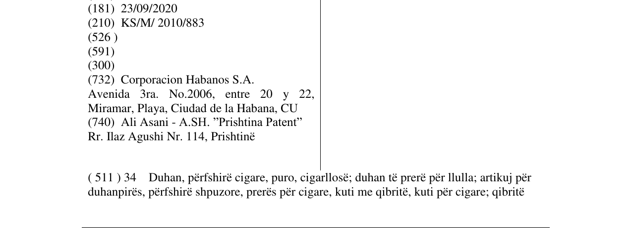 Zëri i markës BEHIKE në buletin