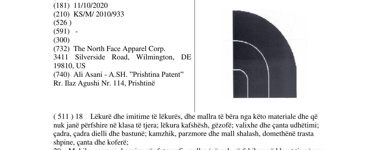 Zëri i markës Markë figurative në buletin