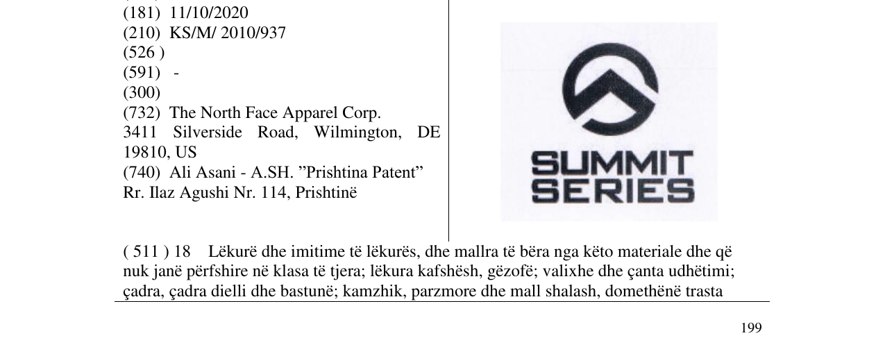 Zëri i markës SUMMIT SERIES në buletin