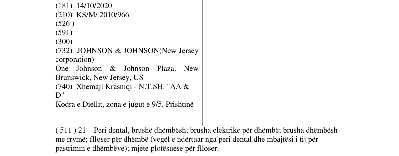 Zëri i markës AUTOSONIC në buletin