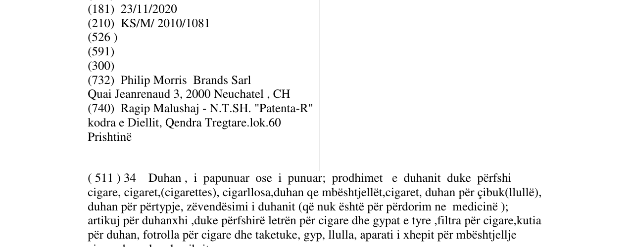 Zëri i markës Marlboro Turn up the cool në buletin