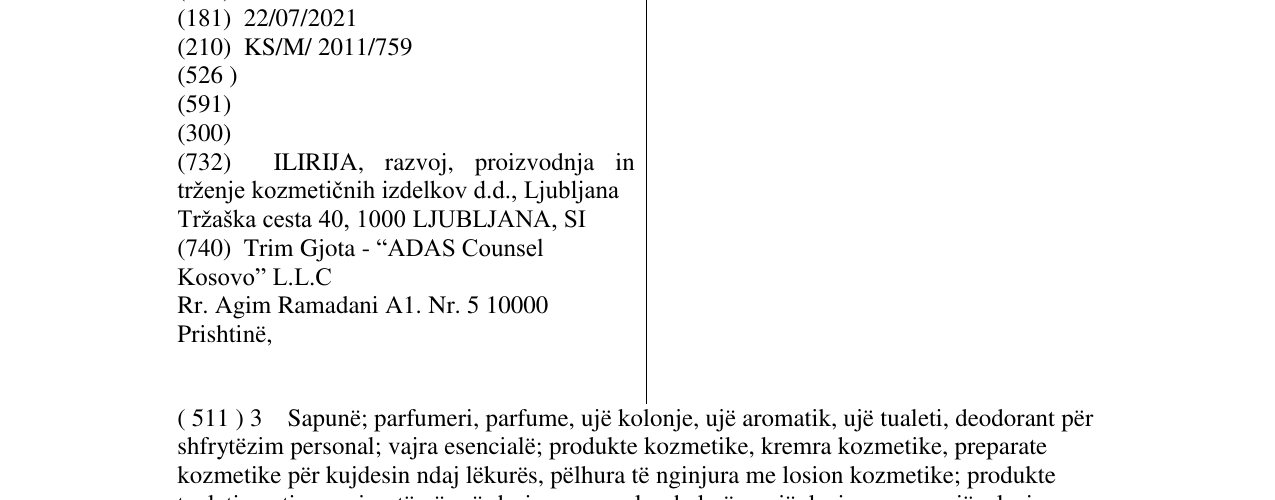 Zëri i markës MACHO në buletin