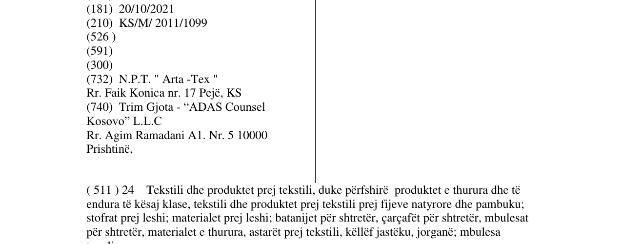 Zëri i markës atractive në buletin