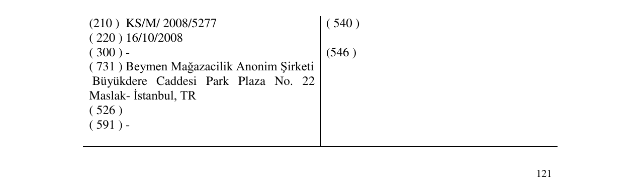 Zëri i markës BEYMEN CLUB në buletin