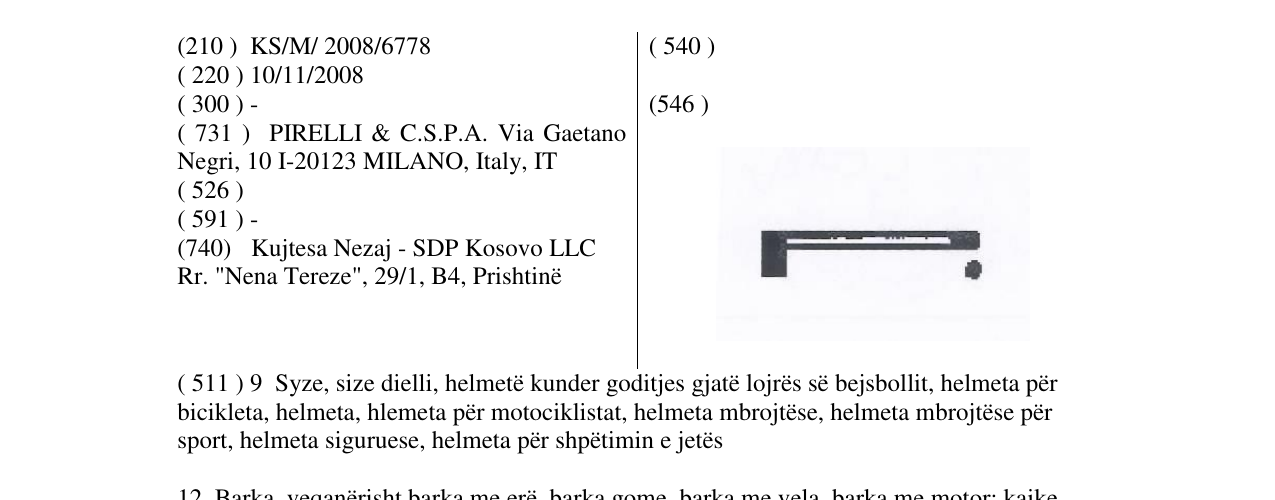 Zëri i markës P në buletin