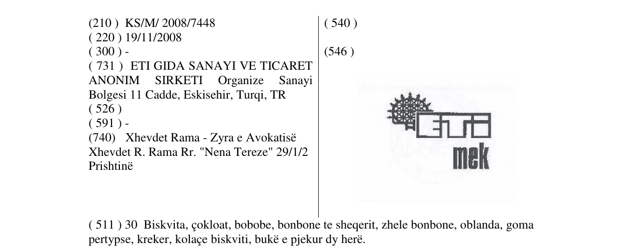 Zëri i markës ETi mek në buletin