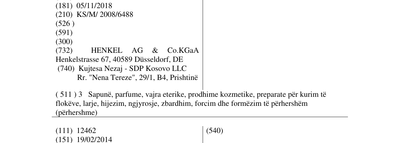 Zëri i markës VIBRANCE në buletin