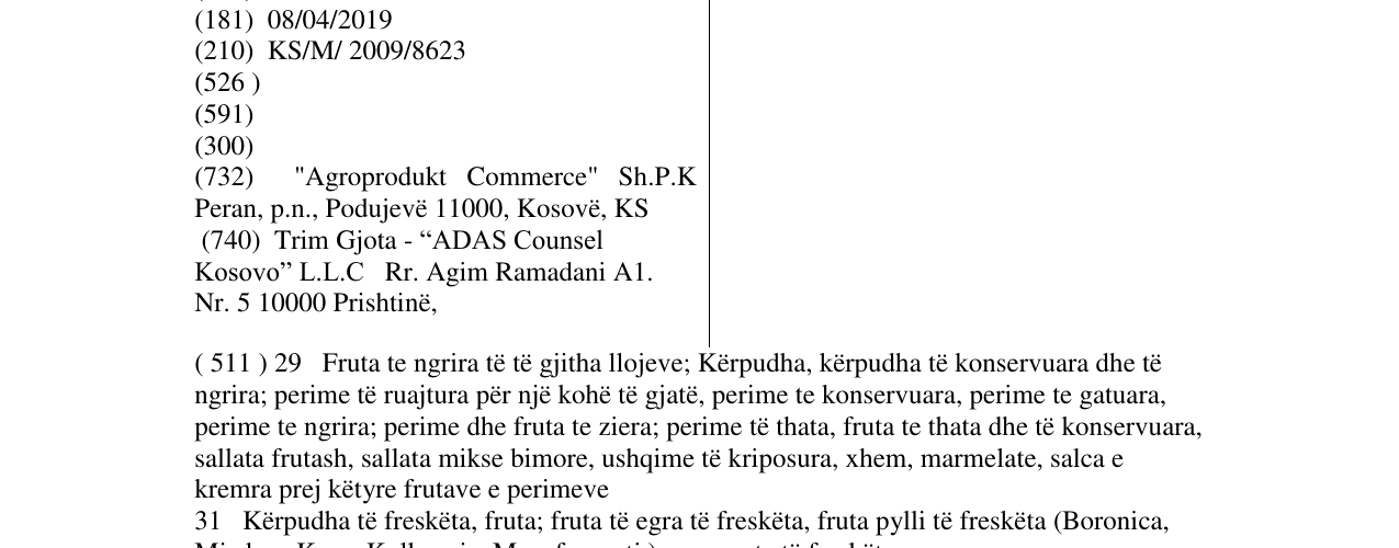 Zëri i markës APC në buletin