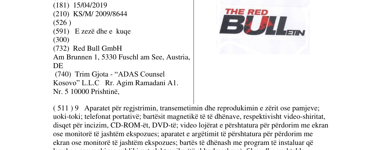 Zëri i markës THE RED BULLETIN në buletin