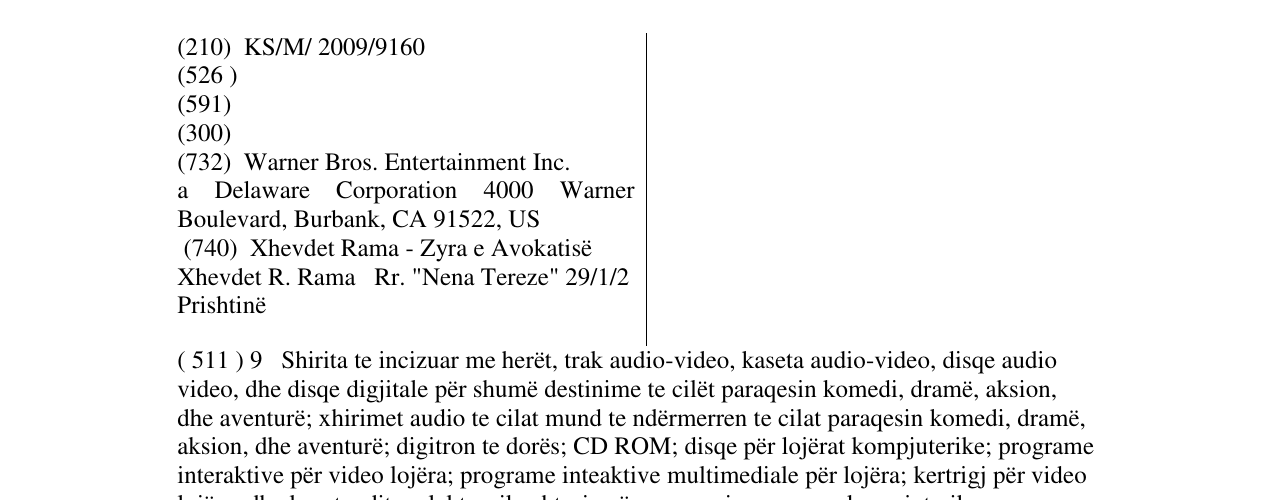 Zëri i markës POTTERMORE në buletin