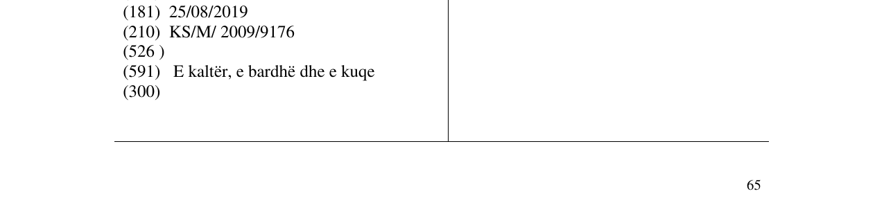 Zëri i markës moil në buletin