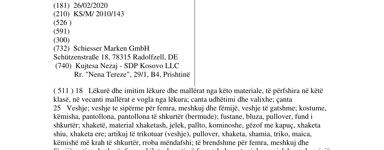 Zëri i markës UNCOVER në buletin