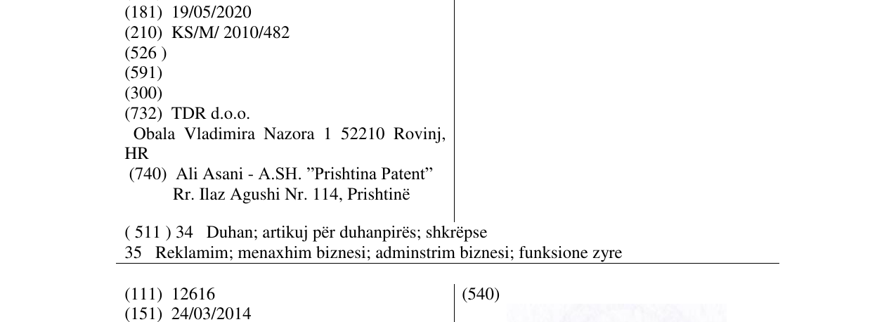 Zëri i markës Ronhill unlimited në buletin