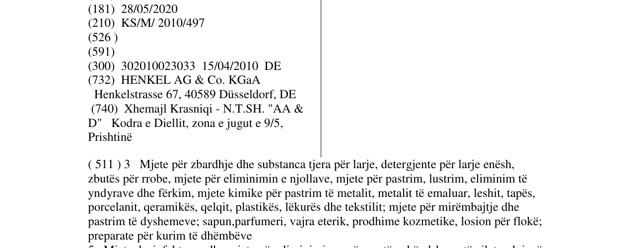 Zëri i markës MAXSAN në buletin