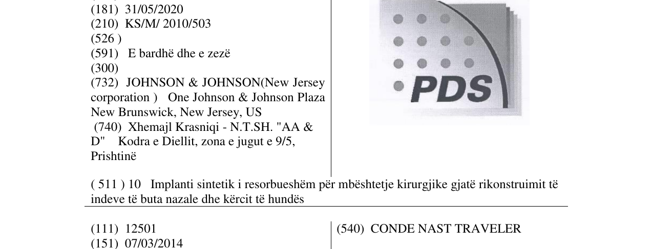 Zëri i markës PDS në buletin