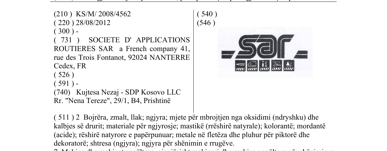 Zëri i markës sar në buletin