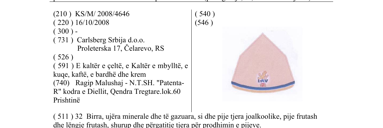 Zëri i markës LAV në buletin