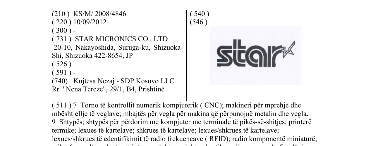 Zëri i markës star në buletin