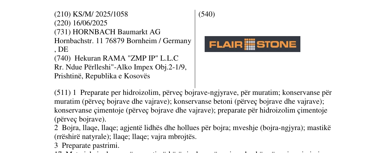 Zëri i markës FLAIRS TONE në buletin