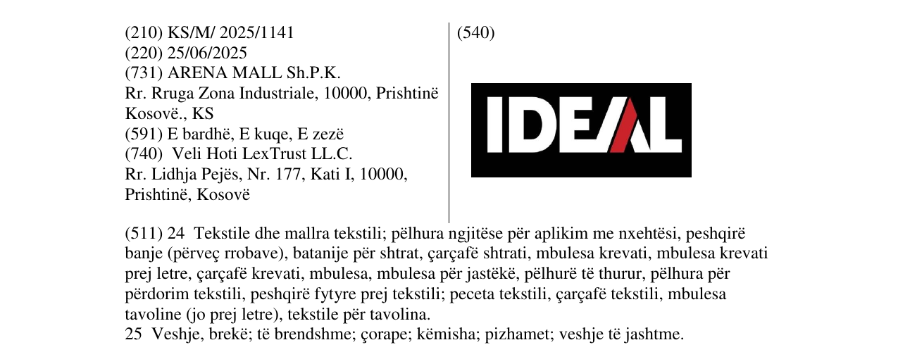Zëri i markës IDEAL në buletin