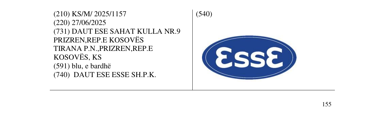 Zëri i markës EssE në buletin