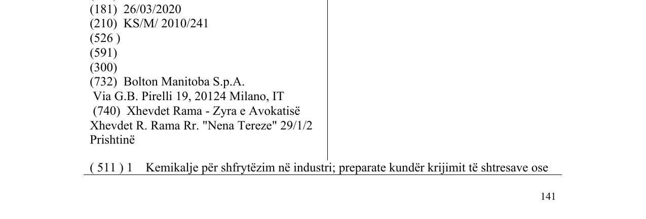 Zëri i markës WC NET në buletin