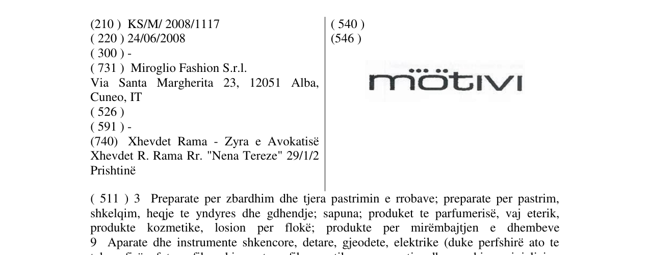Zëri i markës mötivi në buletin