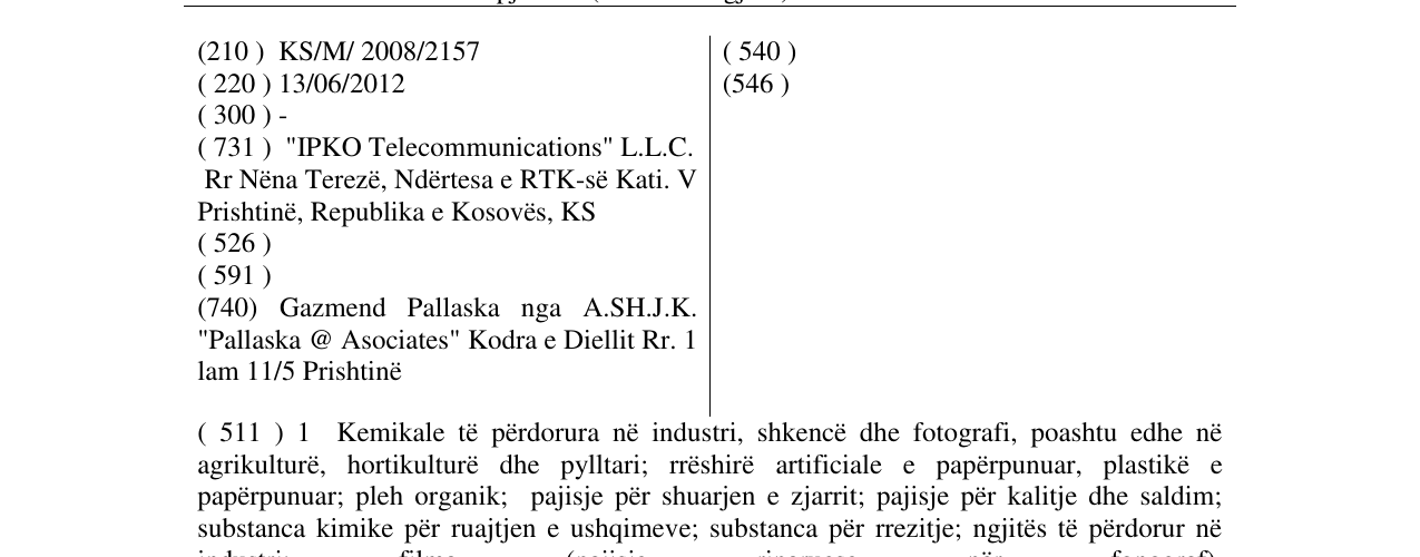 Zëri i markës TRIO Internet + Telefoni Fikse +TV Digjitale në buletin