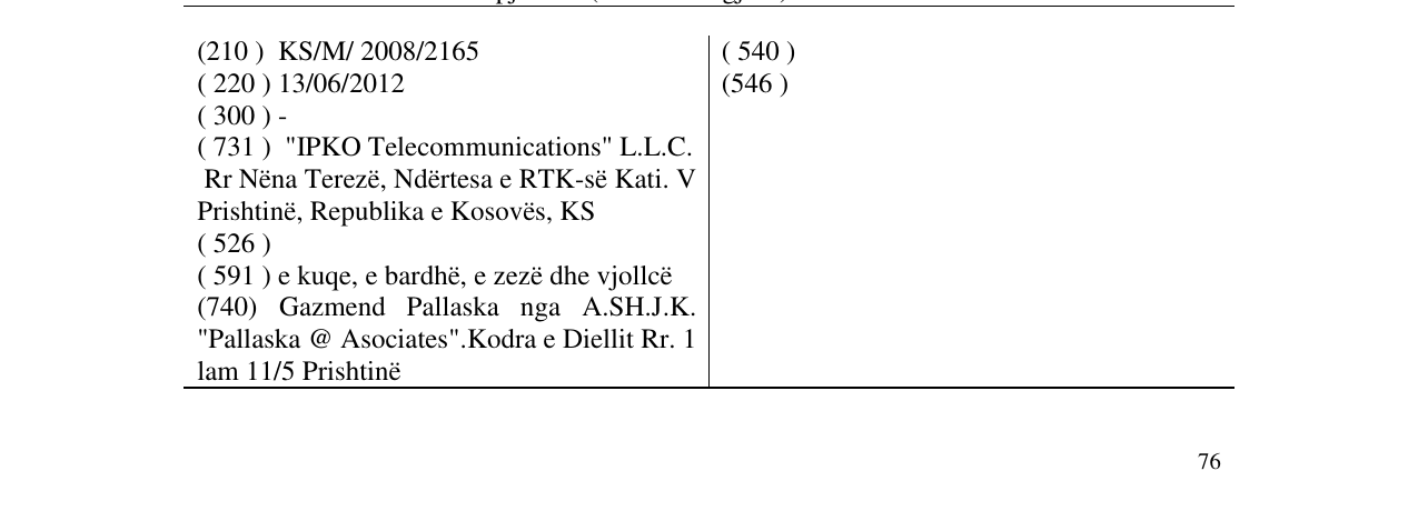 Zëri i markës Rrethi im Allo? në buletin