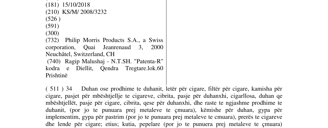 Zëri i markës SPIRIT në buletin
