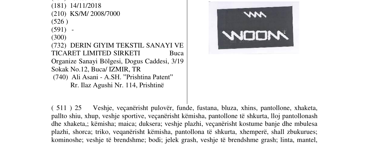 Zëri i markës WOOM në buletin